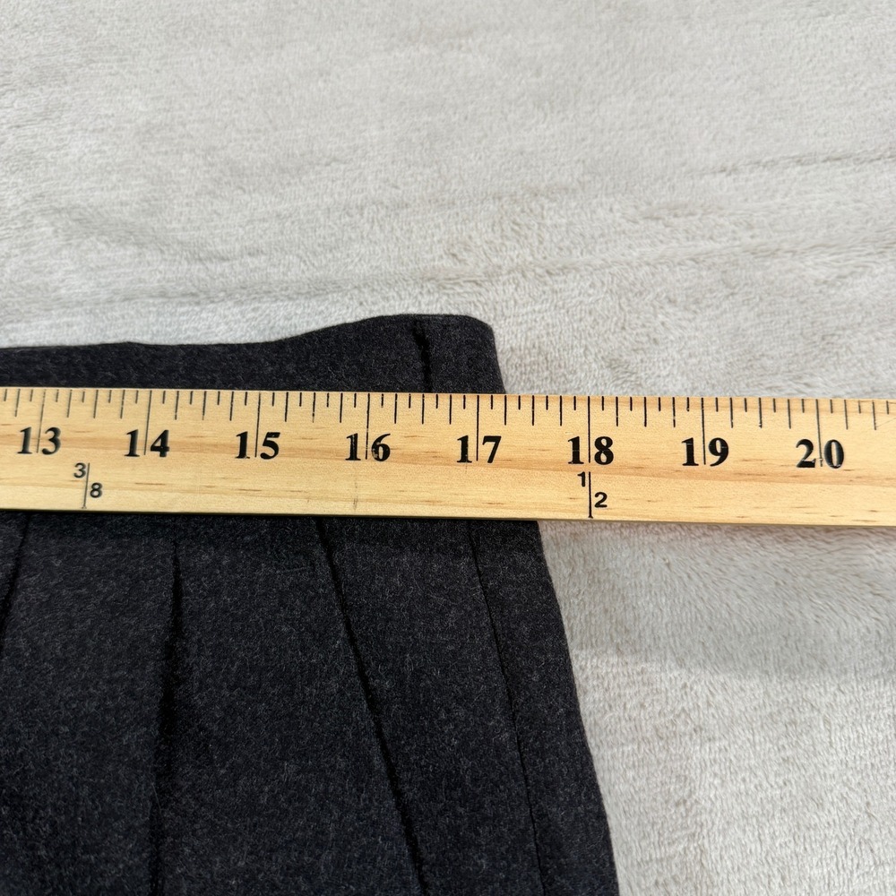 Gianluca Isaia Napoli Mens 34x30 Wool Cashmere Pleated Trousers Gray Italy EUC - Picture 10 of 14